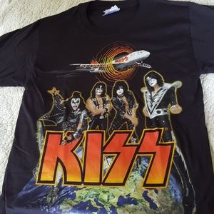 KISS tour unisex T-shirt